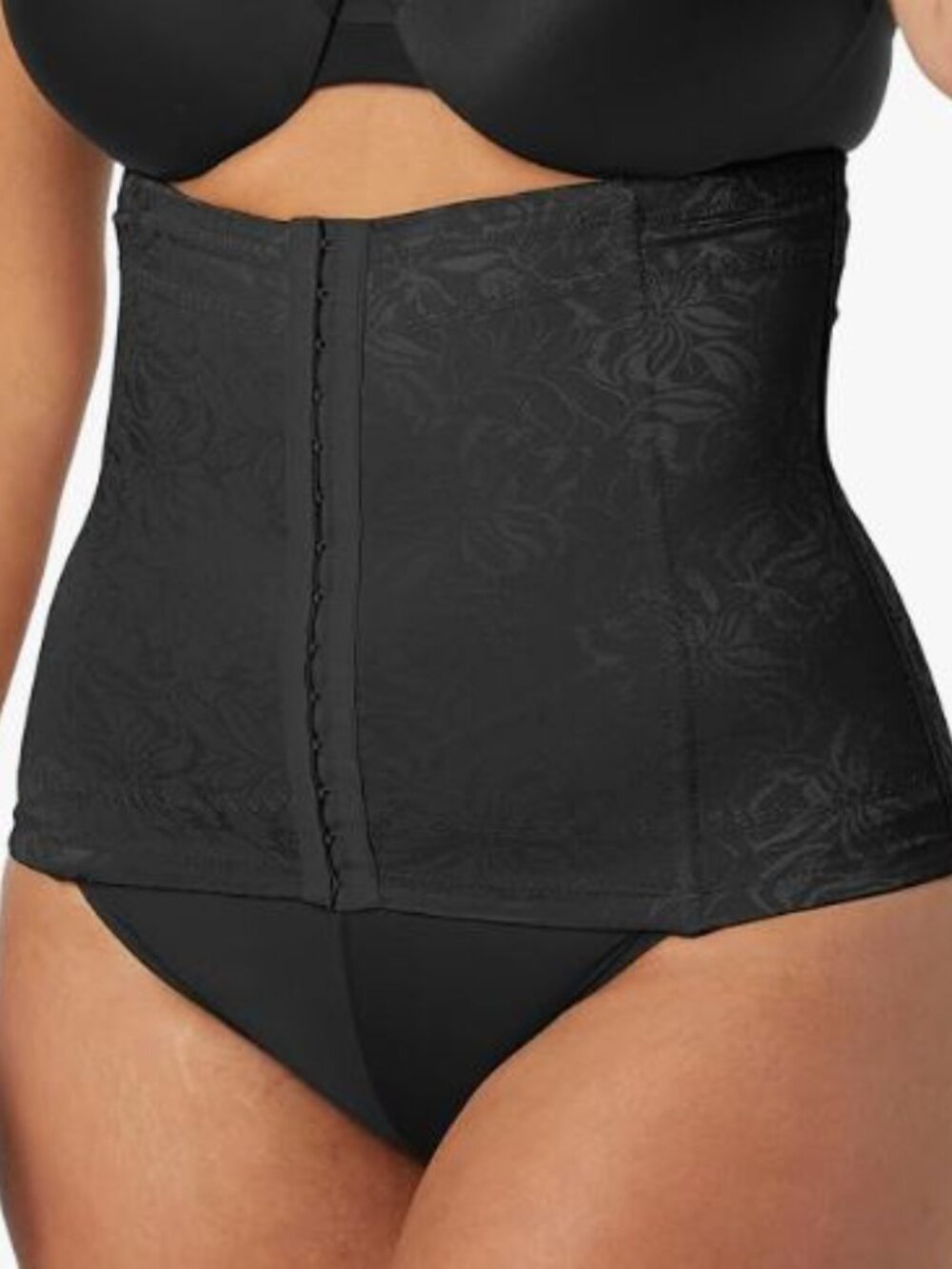 MAIDENFORM Women's Shapewear Waist Nipper Ultra Firm Control Trainer Corset ~ LG